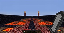 Fire Arena PVP Stadium Minecraft Map