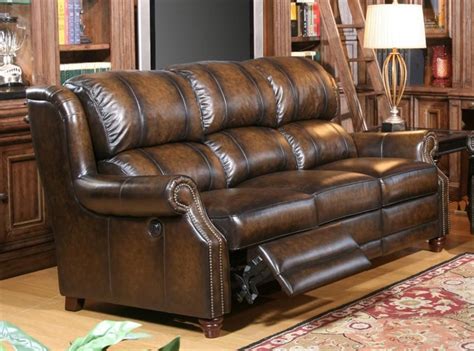 It has a high quality fabric which is easy to take care. Twain Power Dual Reclining Sofa in Brown Black Two Toned ...