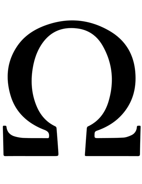 Omega Symbol/Sign and Its Meaning - Mythologian