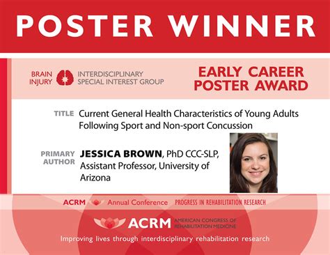 ACRM Poster Winner Brown Jessica Brown PhD CCC SLP Flickr