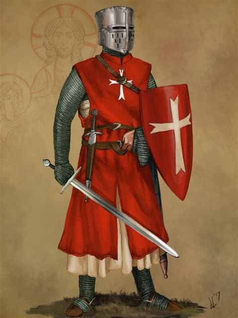 Knight Hospitaller Of Saint John By Jlazaruseb Knights Hospitaller