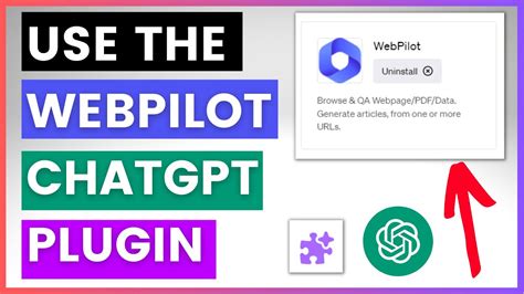 How To Use The Webpilot ChatGPT Plugin YouTube