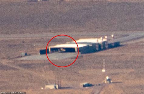 Mystery Triangle Shape Is Spotted In Area 51 Hangar After Pilot Took