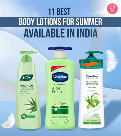 11 Best Body Lotions For Summer In India 2021