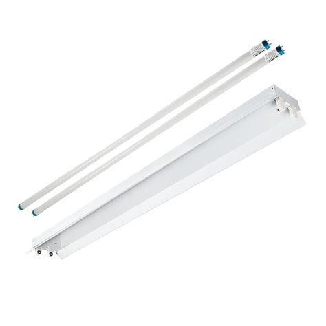 48 Inch T12 Ceiling Fixture 4 Ft Flourescent Light Fixture Striplight