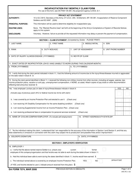 Da Form 7574 Fill Out And Sign Printable Pdf Template Signnow