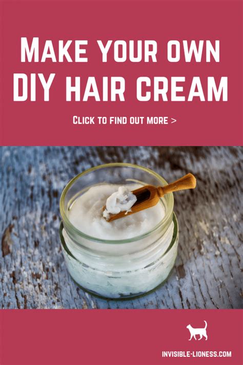 Homemade Hair Cream How To The Easy Way