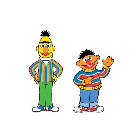 Photos Of Sesame Clipart Ernie And Bert Pencil And In Color Sesame