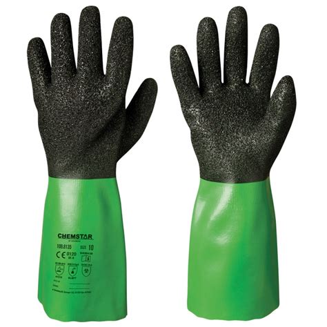 Vinylpvc Chemical Resistant Gloves Chemstar Granberg Work And