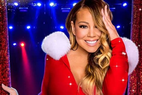 Mariah Carey Merry Christmas To All Mtv Recebe A Rainha Do Natal