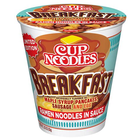 Nissin Breakfast Flavor Ramen Cup Noodles Ounces Walmart Com