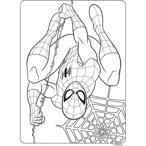 Livro Infantil Colorir Spider Man 16fls 128x170mm Tilibra R 1645