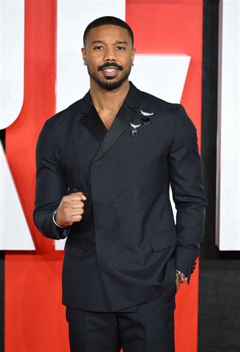 Michael B Jordan Sparkles In Tiffany And Co At Creed Iii Premiere