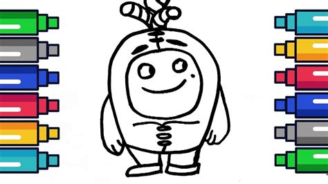 Explore more searches like oddbods drawing. How To Draw Oddbods Bubbles With Glitters | Coloring Page ...