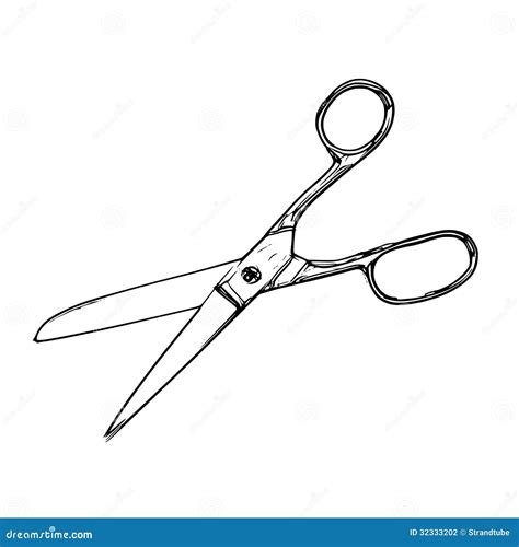 Images For Hair Cutting Scissors Drawing