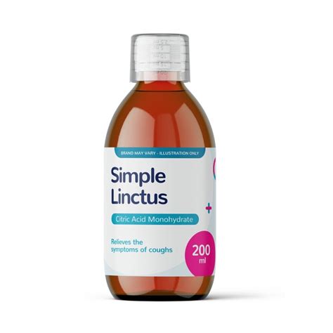 Buy Simple Linctus Cough Syrup 200ml Chemist4u