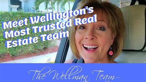 Wellington Florida Real Estate Get To Know The Wellman Team Youtube