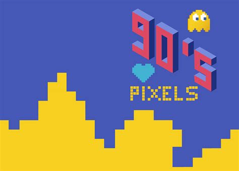 90s Pixels Posters On Behance