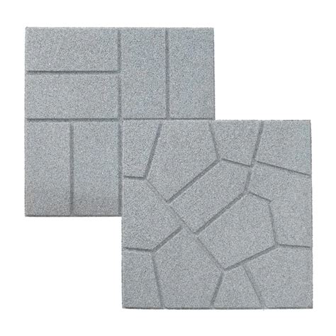 Rubberific 16 In L X 16 In W X 1 In H Paver In 2021 Rubber