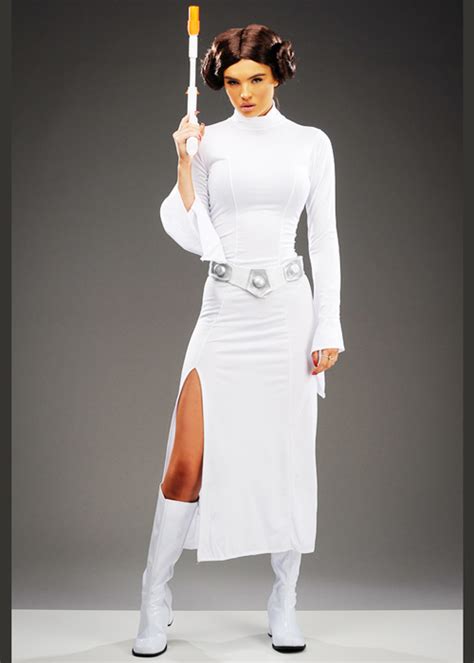 Womens Star Wars White Princess Leia Costume