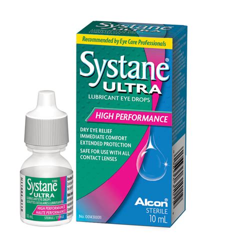 Systane Ultra Lubricant Eye Drops High Performance 10ml