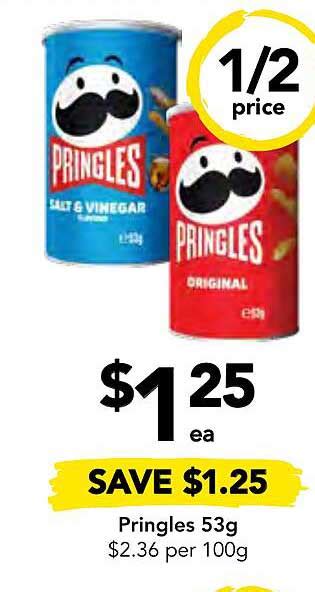 Pringles 53g Offer At Drakes