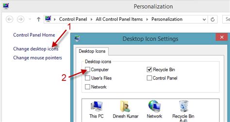 How To Show My Computer On Desktop In Windows 8 And 81