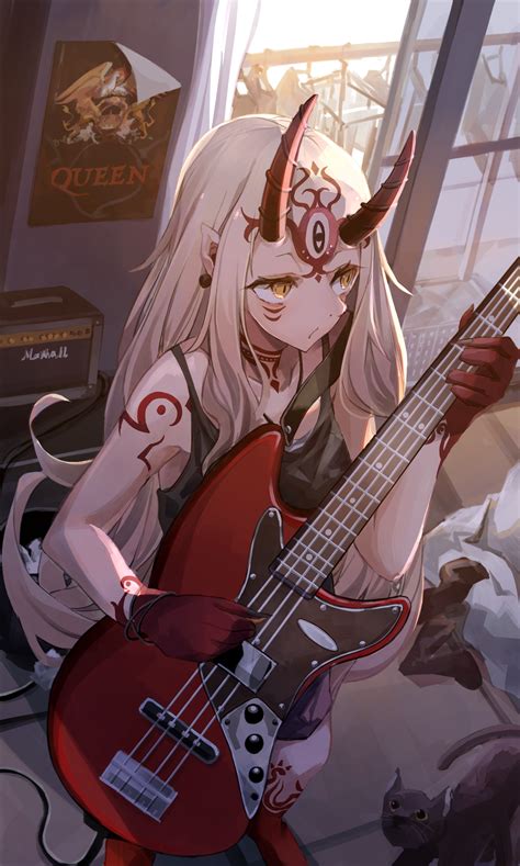 Ibaraki Douji On Bass Fategrand Order Animemusicians