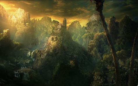 Epic Fantasy Pictures Dark Fantasy Landscape Landscape Wallpaper