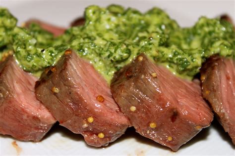 Nobu matsuhisa seared beef tenderloin with tangy, spicy red chile sauce and even spicier orange chile sauce is a nod to his days cooking in lima, peru. Domestic Divas Blog: Sous Vide Beef Tenderloin with ...