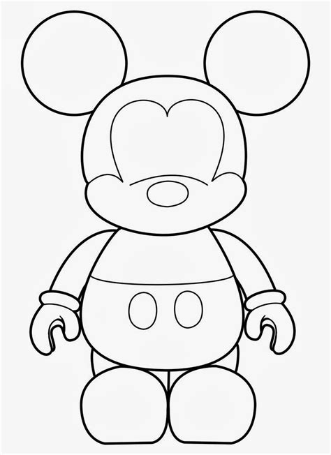 Mickey Mouse Head Template Free Clipart Best