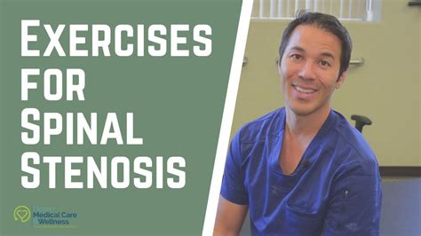 Today S Video Teaches You About Spinal Stenosis Exercises For Your