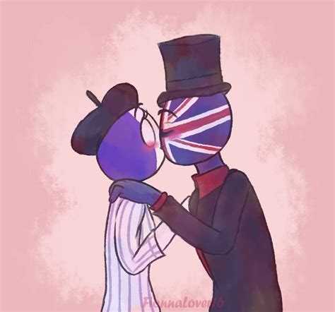 Countryhumans Uk X France Extra2 By Fionnalover16 On Deviantart Country Humor Country Art