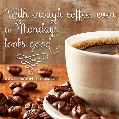Monday Morning Coffee Images Printable Template Calendar