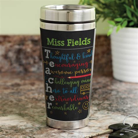 Teacher Coffee Mug Teachers Personalized Large Coffee Mugs Crayon