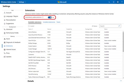 Microsoft Veröffentlicht Fertige Version Des Windows Admin Center 2103