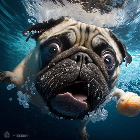 Underwater Dog Photography Rmidjourney