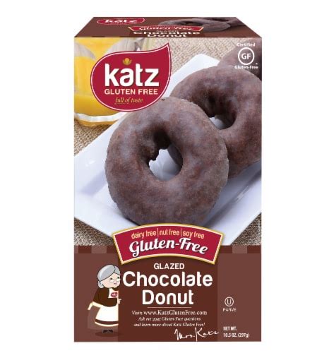 Katz Gluten Free Glazed Chocolate Donuts Oz Kroger