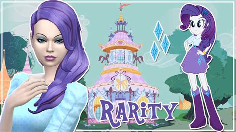 Rarity My Little Pony Equestria Girl Cas The Sims 4 Create A Sim