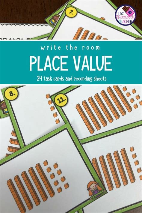 Place Value Tens And Ones Write The Room Math Activity Place Values