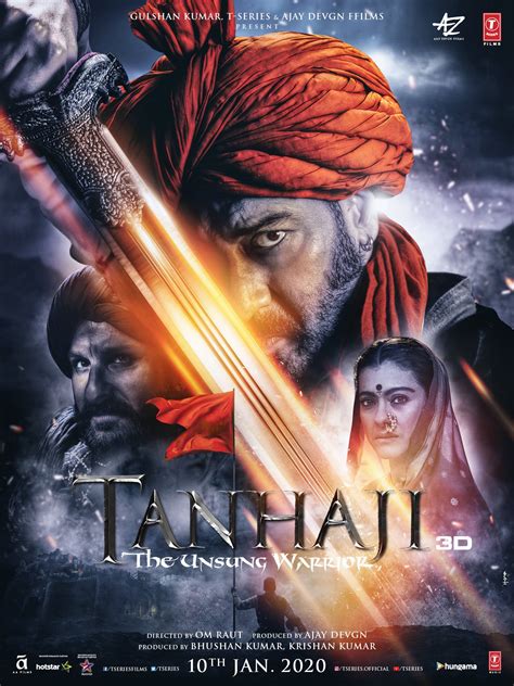 Tanhaji The Unsung Warrior 2020 Bollywood Hindi Movie Hdrip 480p720p