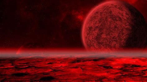 20 Red Space Wallpapers Wallpaperboat