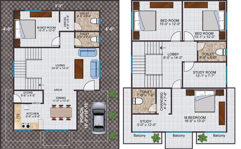 3 Bedroom Duplex Floor Plan In Nigeria