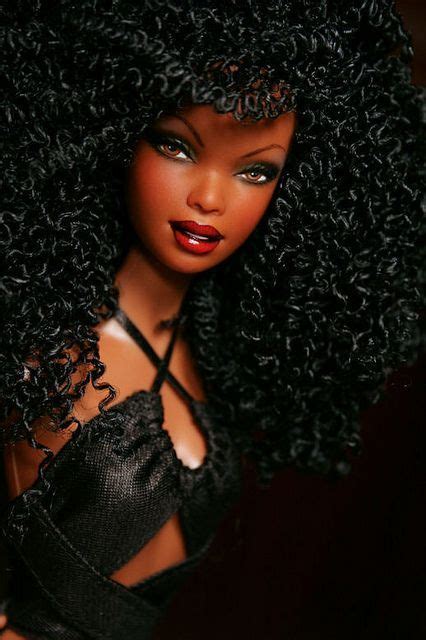 Black Barbie Dolls Google Search Natural Hair Doll Beautiful