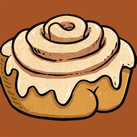 Collection Of Cinnamon Roll Clipart Free Download Best Cinnamon Roll