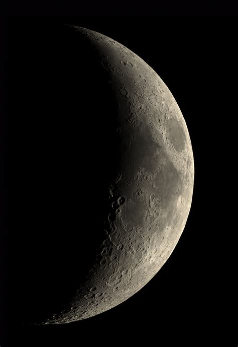 Croissant De Lune Du 270520 Bonnes Conditions Astrophotographie