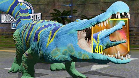 Biggest Croc Ever Deinosuchus Maxed Jurassic World The Game Ep