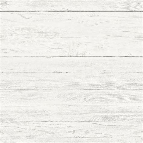 White washed plank peel and stick wallpaper. NuWallpaper Off-White Shiplap Peel and Stick Wallpaper ...