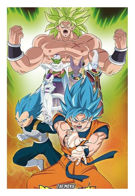 Dragon Ball Super Broly Group Poster Worldwide