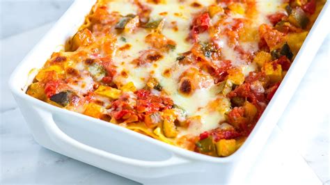 Easy Vegetable Lasagna Recipe How To Make Fresh